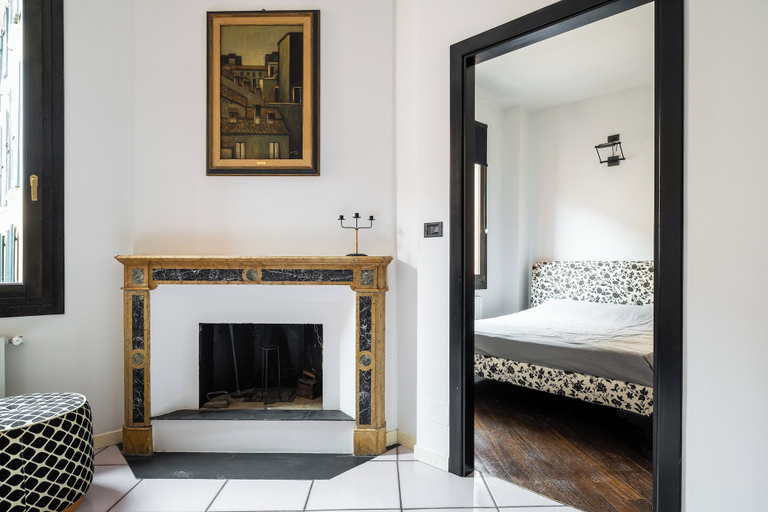 Bedroom 3, Torre dell'Orologio Apartment by Wonderful Italy, Bologna