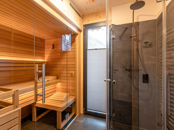 Bathroom 4, Luxury Villa With Sauna, Near the Piste, Imst