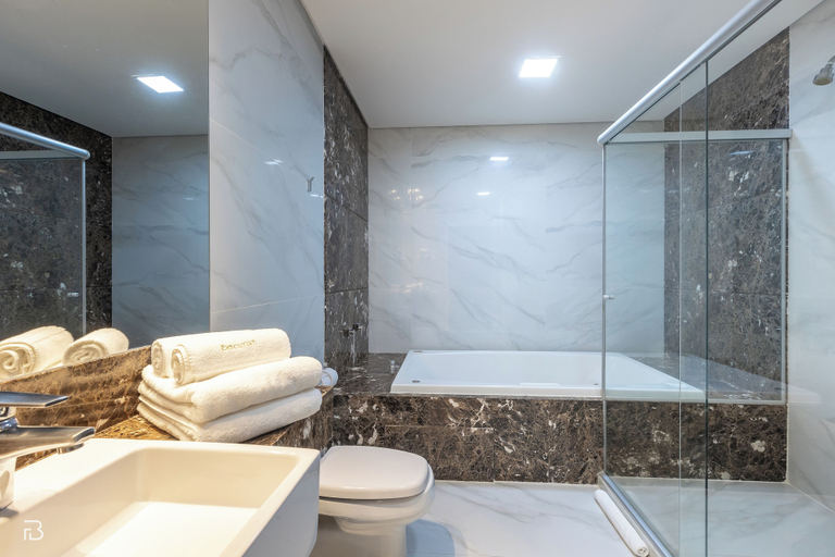 Bathroom 4, Gran Executive Hotel, Uberlândia