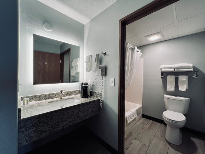 Bathroom 4, AmericInn by Wyndham Beaver Dam, Dodge