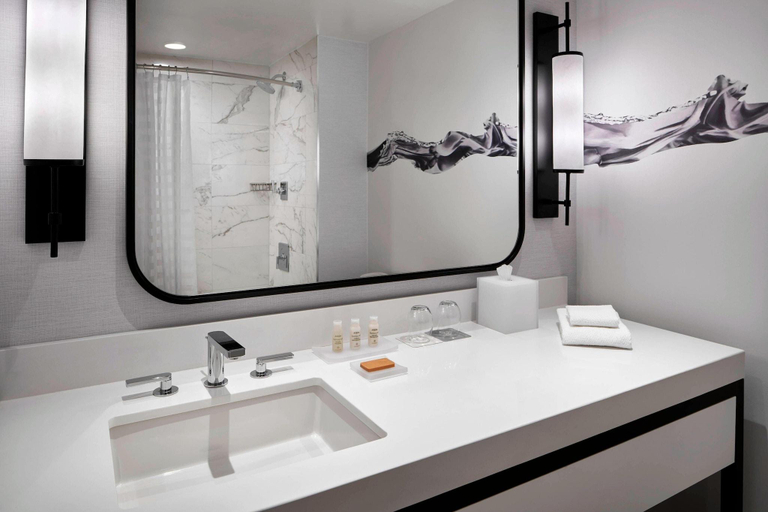 Bathroom 5, Renaissance Baltimore Harborplace Hotel, Baltimore