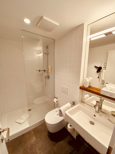 Bathroom 5, Stadthotel Waldhorn, Esslingen