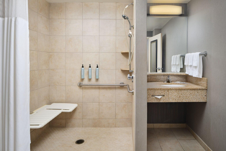 Bathroom 5, Courtyard by Marriott Akron Stow, Summit