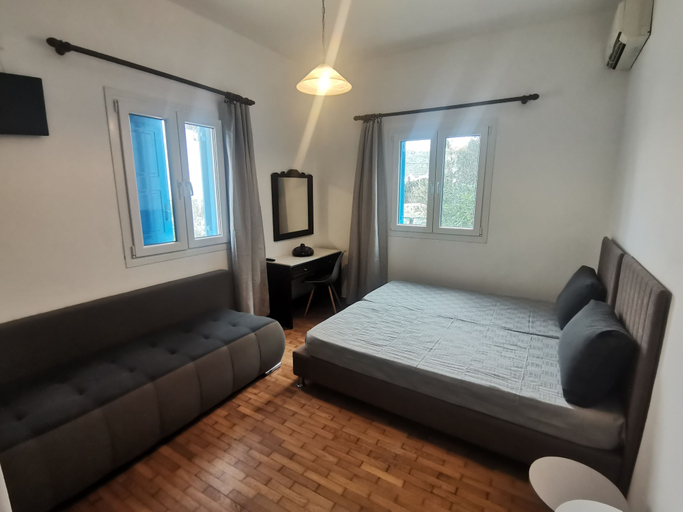 Bedroom 3, VILLA VASILIS ORNOS, South Aegean