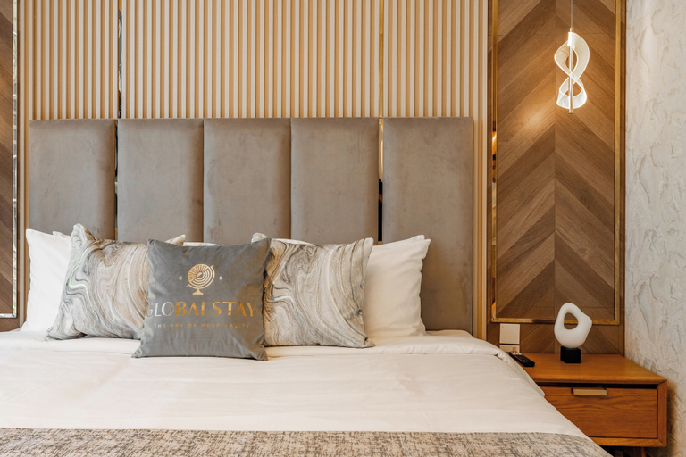Bedroom 3, GLOBALSTAY. Creek Rise Tower 1 Elegant Apartment, Dubai