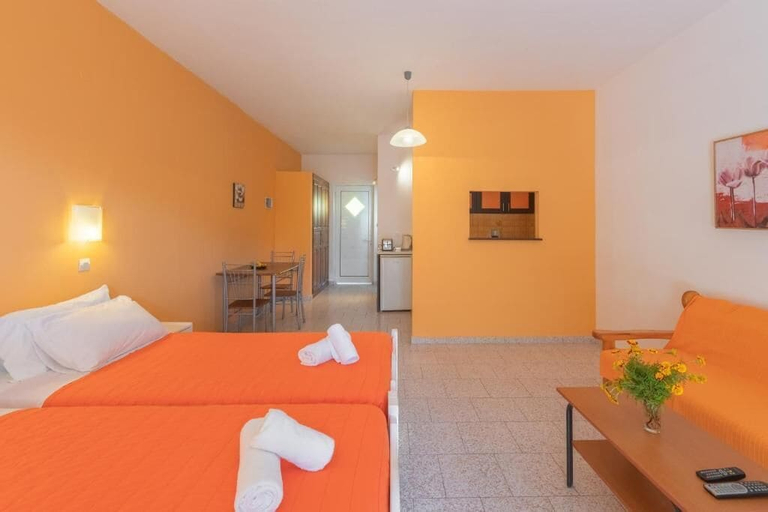Bedroom 2, Crystal Blue Hotel, Barbati, Ionian Islands