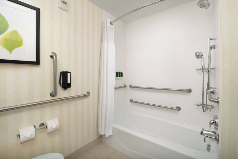 Bathroom 5, Fairfield Inn & Suites Baltimore BWI Airport, Anne Arundel