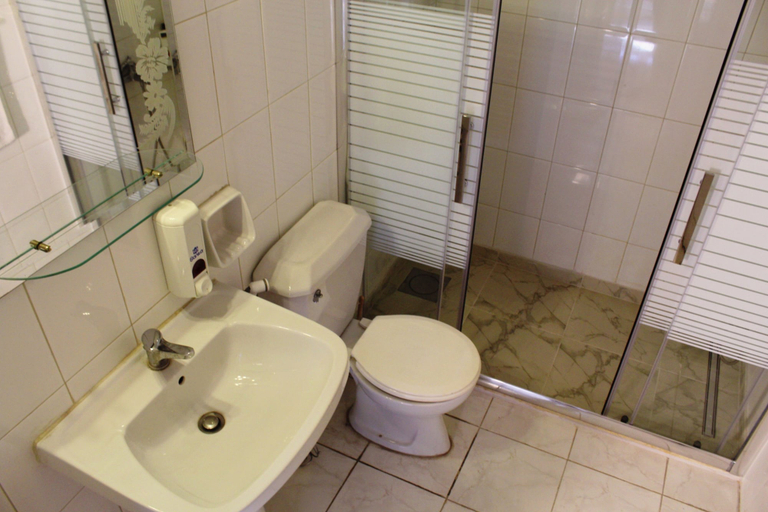 Bathroom 4, Alpine hotel, Aley