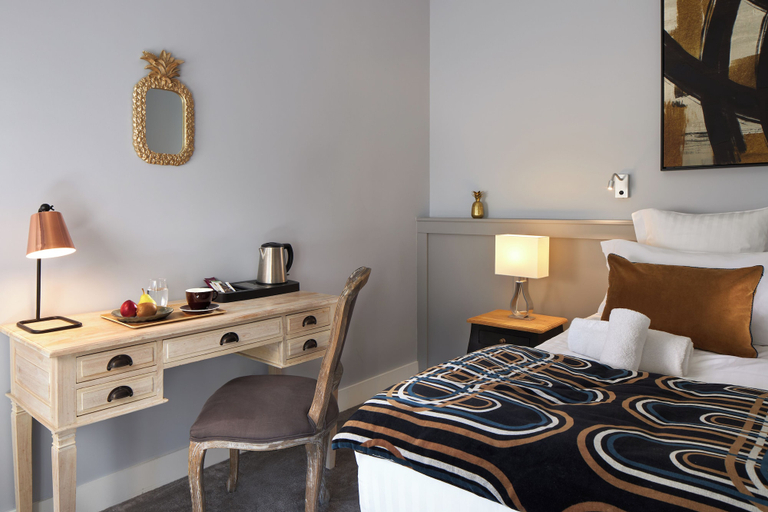 Bedroom 4, Hotel Saint Alban, Hérault