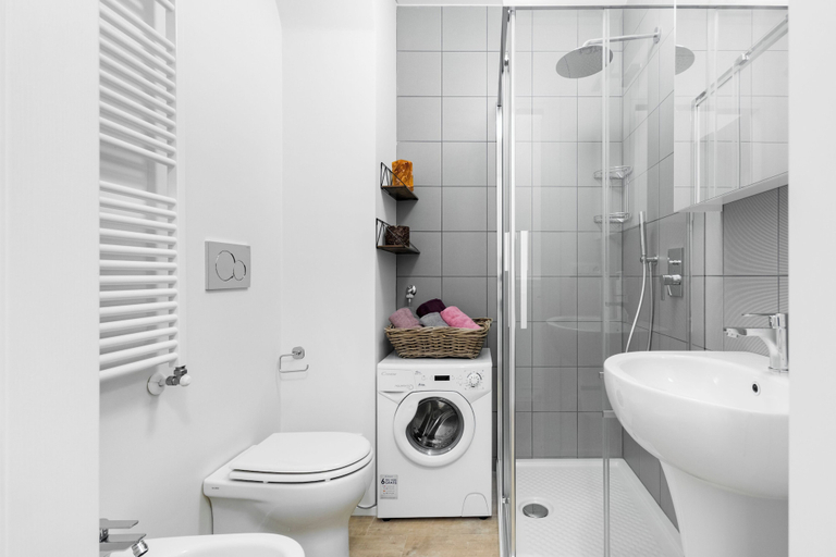 Bathroom, Loft del Conte nei pressi della Mole by Wonderful Italy, Torino