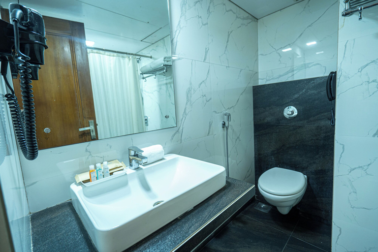 Bathroom 4, Hotel Mayura, Raipur