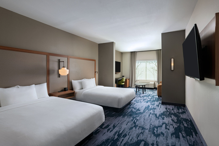 Bedroom 3, Fairfield Inn & Suites By Marriott Austin Georgetown, Williamson