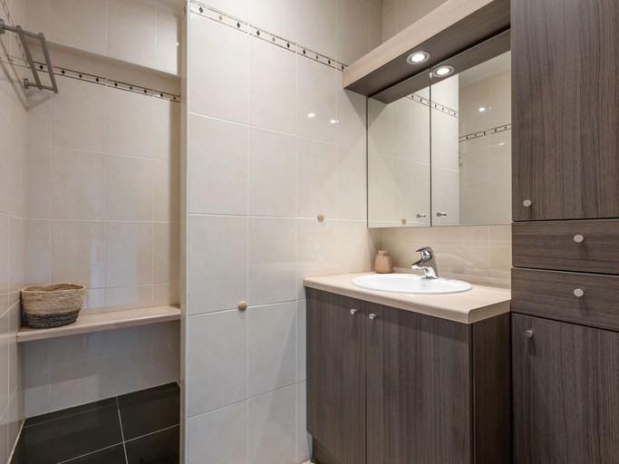 Bathroom 4, Nice Apartment on the 4th Floor for Family, West-Vlaanderen