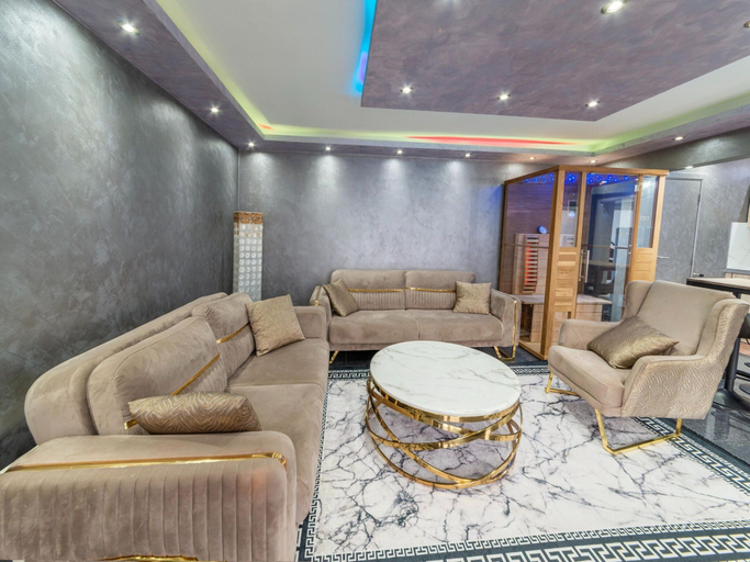 Living area 4, Holiday Home in Verviers With Sauna, Liège