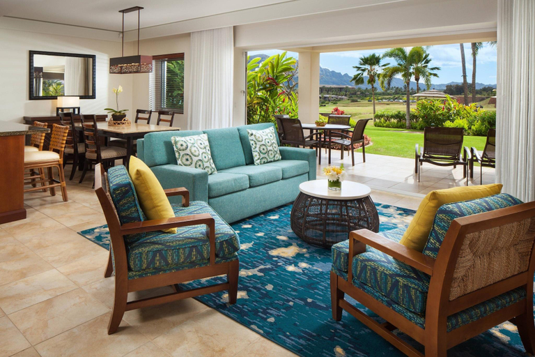 Bedroom 4, Marriott's Kauai Lagoons, Kauai