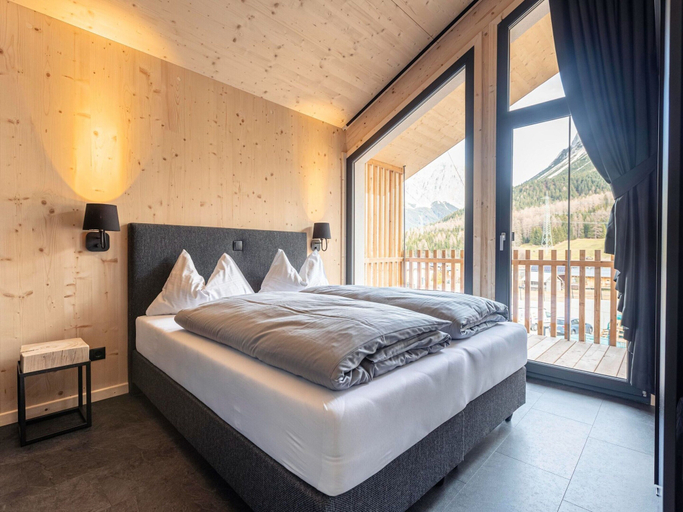 Bedroom 2, Luxury Villa With Sauna, on the Piste, Imst
