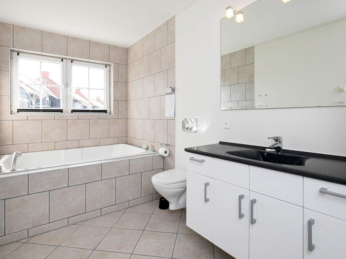 Bathroom 5, 8 person holiday home on a holiday park in Bogense, Nordfyns