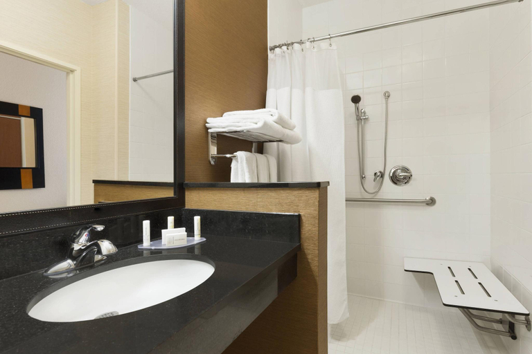 Bathroom 4, Fairfield Inn Saginaw, Saginaw