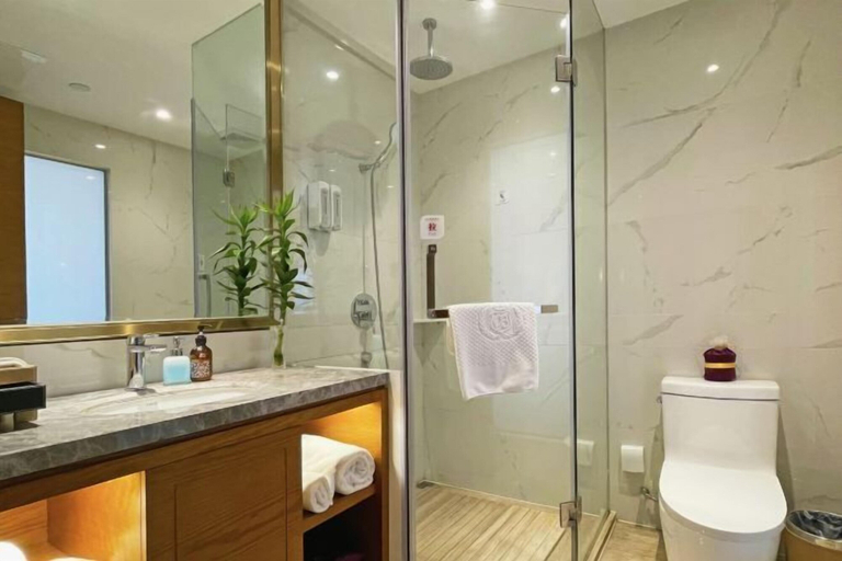 Bathroom 4, GEM Hotel (Jianhu Ouboliya Zunyuan), Yancheng
