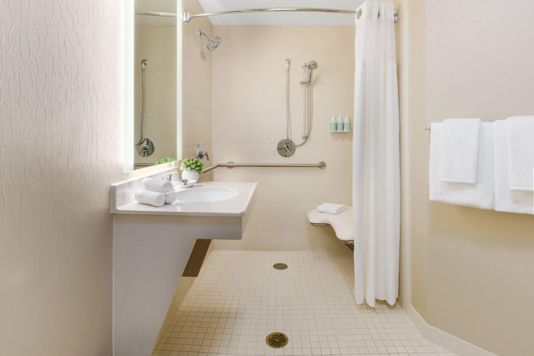 Bathroom 5, SpringHill Suites Manchester-Boston Regional Airpt, Hillsborough