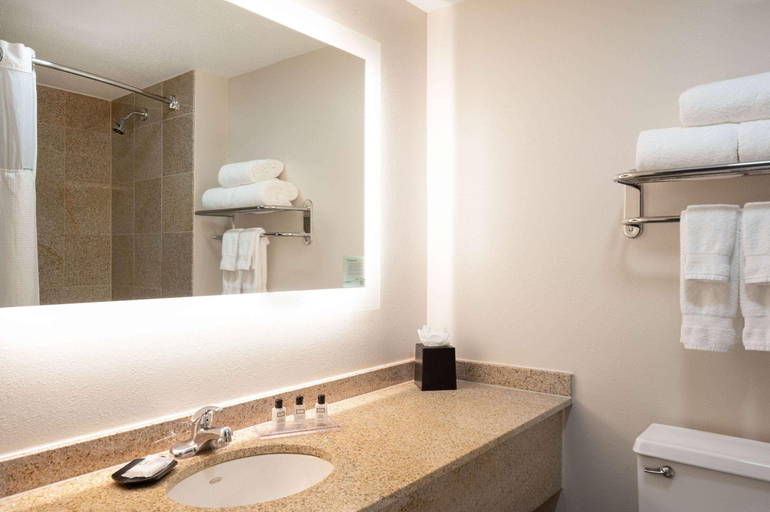 Bathroom 4, Wyndham Indianapolis Airport, Indianapolis