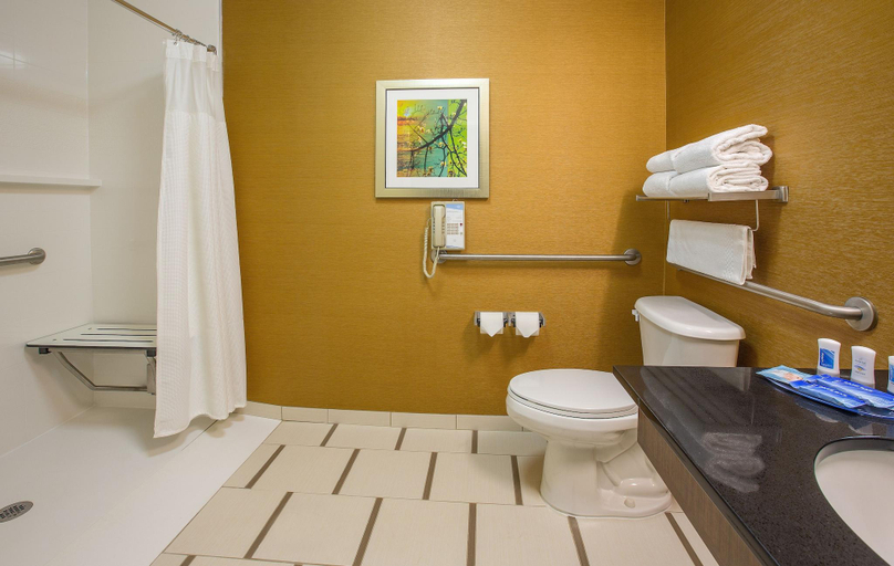 Bathroom 4, Fairfield Inn & Suites Columbus/ Osu, Franklin