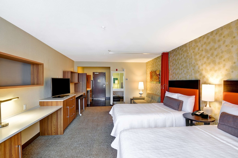 Bedroom 2, Home2 Suites By Hilton Albuquerque/Downtown-University, Bernalillo