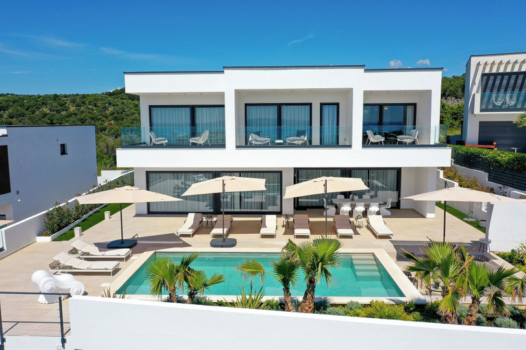 Exterior & Views 2, Luxury villa 360 - private heated pool, Novalja