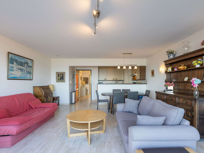 Living room 2, Bright Apartment on the 7th Floor, West-Vlaanderen