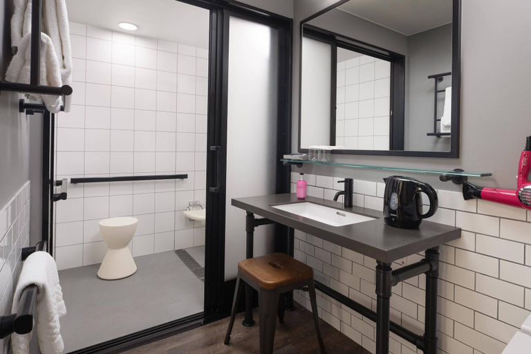 Bathroom 5, Moxy Tokyo Kinshicho, Sumida