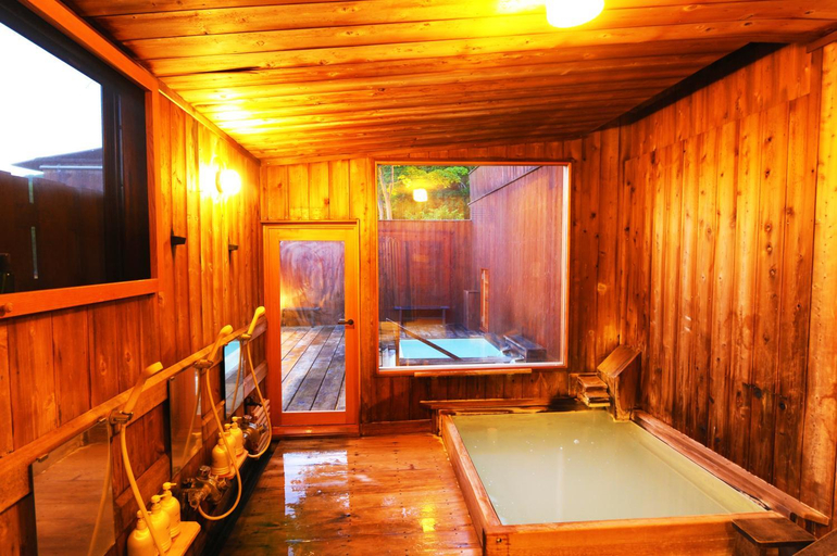 Bathroom 4, Onsen Yado Misuzuso, Matsumoto