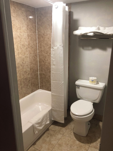 Bathroom 3, Executive Inn, Oklahoma