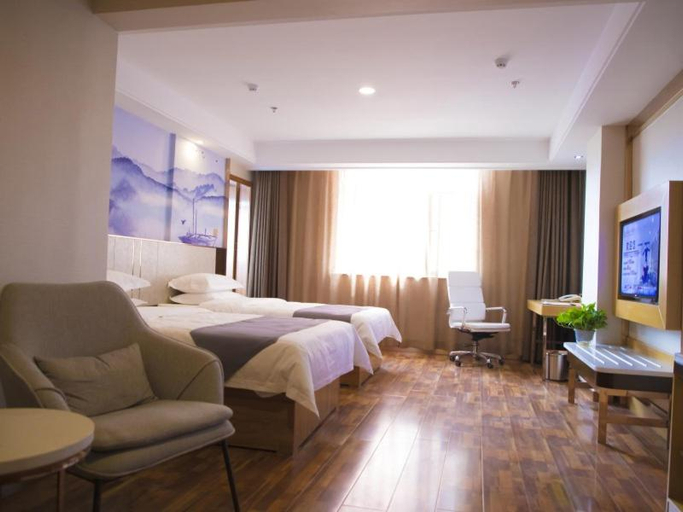 Bedroom 2, GreenTree Eastern Hotel Taiyuan Wanxiang City, Taiyuan