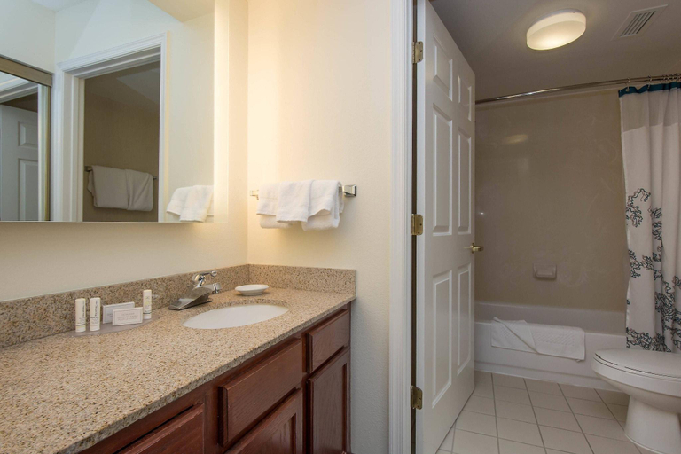 Bathroom 4, Residence Inn By Marriott Charlotte Piper Glen, Mecklenburg