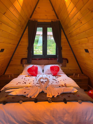 Bedroom 2, AĞARAN Wooden Houses, Çayeli