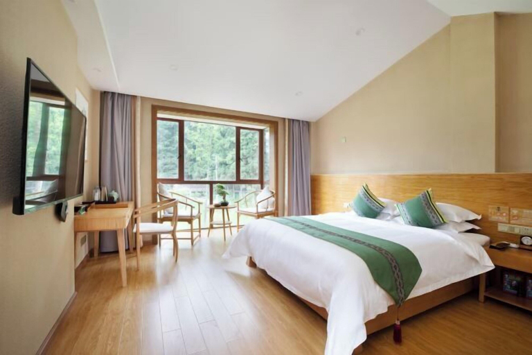Bedroom 3, Xianfeng Pingbaying Forest Hotel, Enshi Tujia and Miao