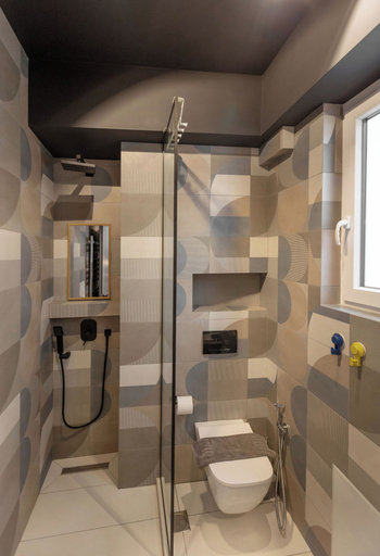 Bathroom 2, Well-designed apartment by the Acropolis, Attica