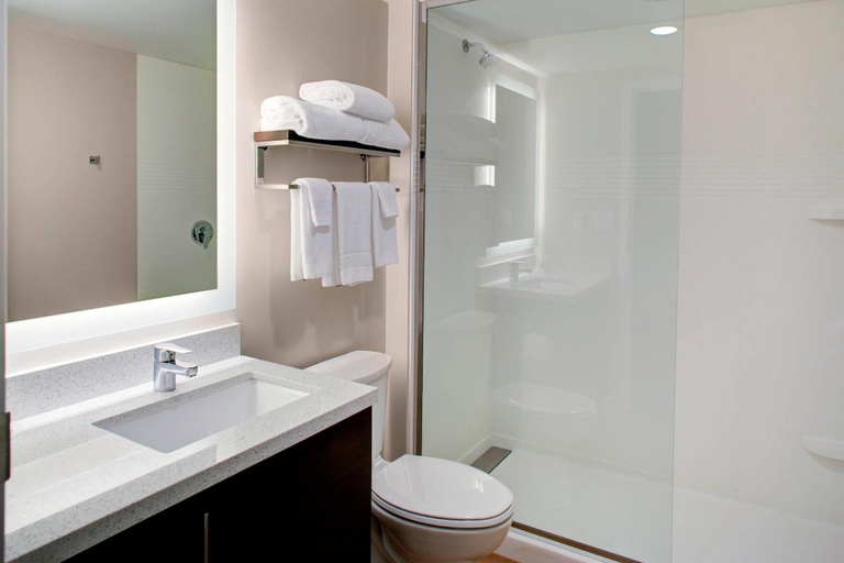 Bathroom 3, TownePlace Suites Parkersburg, Wood