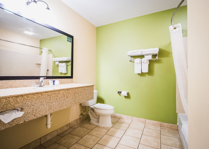 Bathroom 4, Sleep Inn & Suites Bakersfield North, Kern