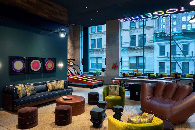 Public Area 3, Moxy NYC Downtown, New York