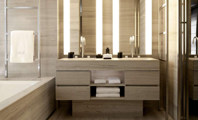 Bathroom 5, Armani Hotel Milano, Milano