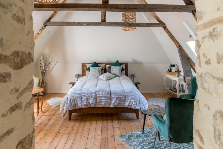 Bedroom 2, Le Prieure Saint-Malo de Dinan, Côtes-d'Armor