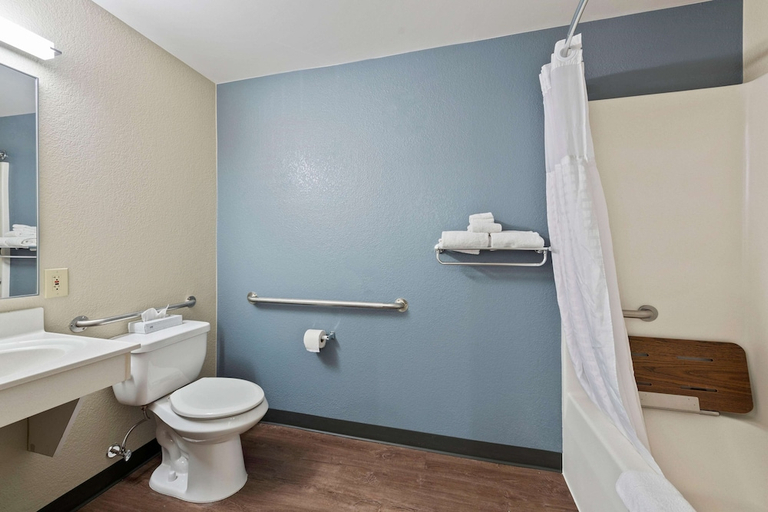 Bathroom 4, Extended Stay America Premier Suites San Francisco Belmont, San Mateo