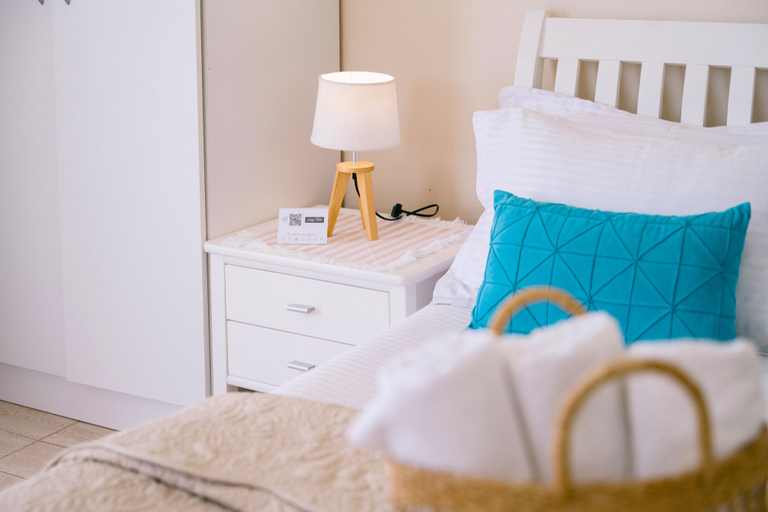 Bedroom 2, Deluxe Studio Apartment with Sea view