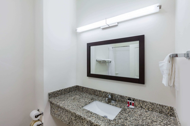 Bathroom 3, Red Roof Inn Baton Rouge, East Baton Rouge