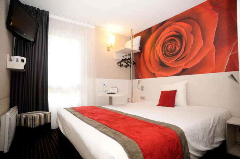 Bedroom 5, Kyriad Dieppe - Saint Aubin Sur Scie, Seine-Maritime