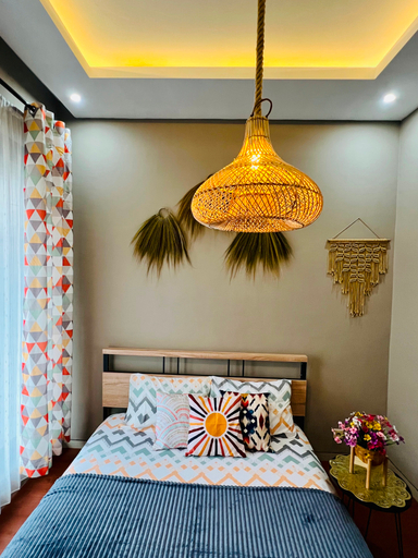 Bedroom 5, Villa Bohemian Kota Batu  - Private Pool AC, Malang