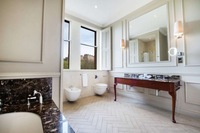 Bathroom 5, The Caledonian Edinburgh, Curio Collection by Hilton, Edinburgh