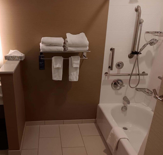 Bathroom 4, Fairfield Inn & Suites Detroit Lakes, Becker
