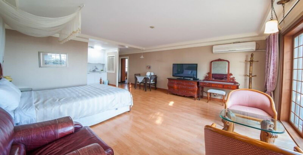 Bedroom 3, Beachside Whitehouse, Seogwipo